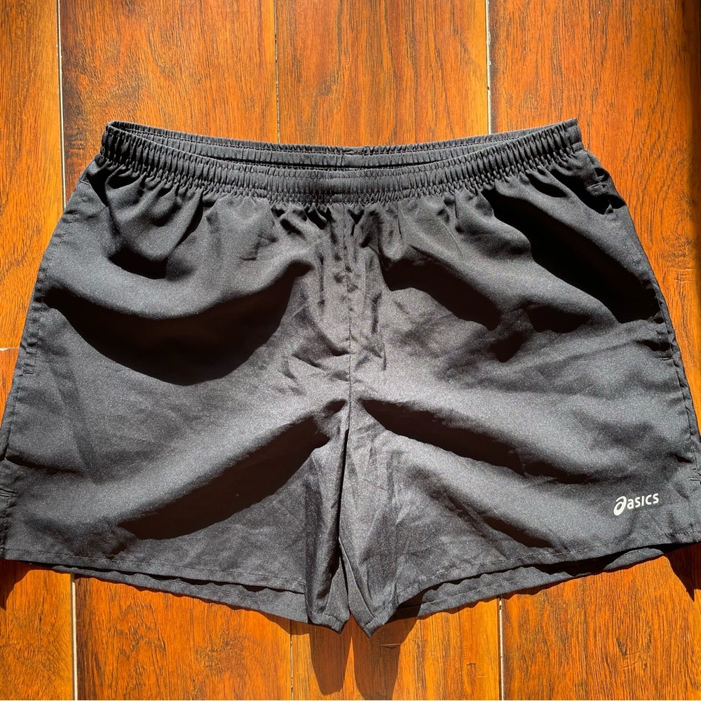 Asics Black Athletic Shorts